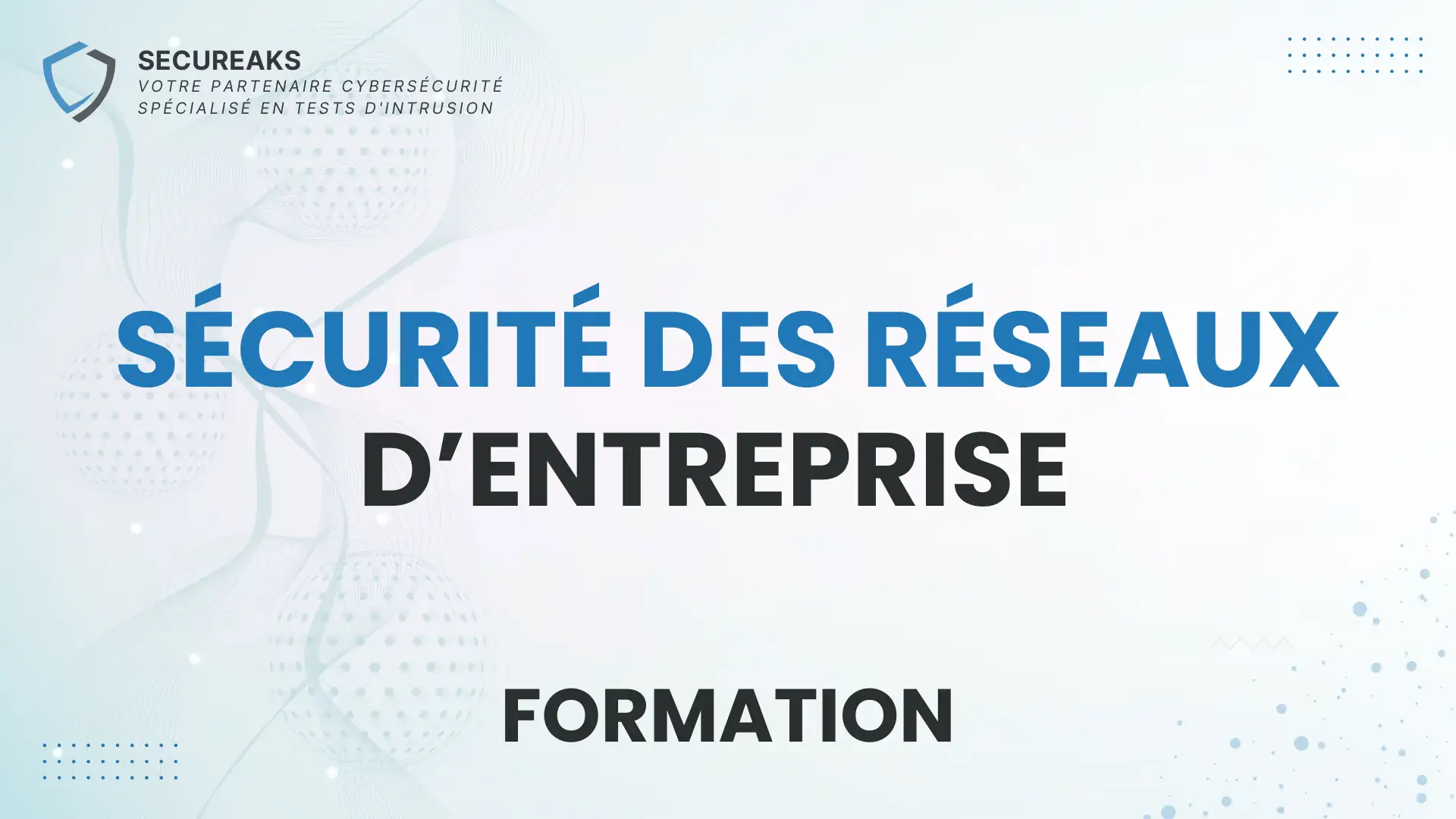 Enterprise network security illustration