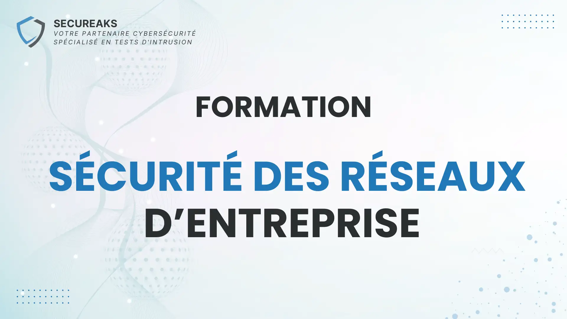 Sécurité des réseaux d’entreprise illustration