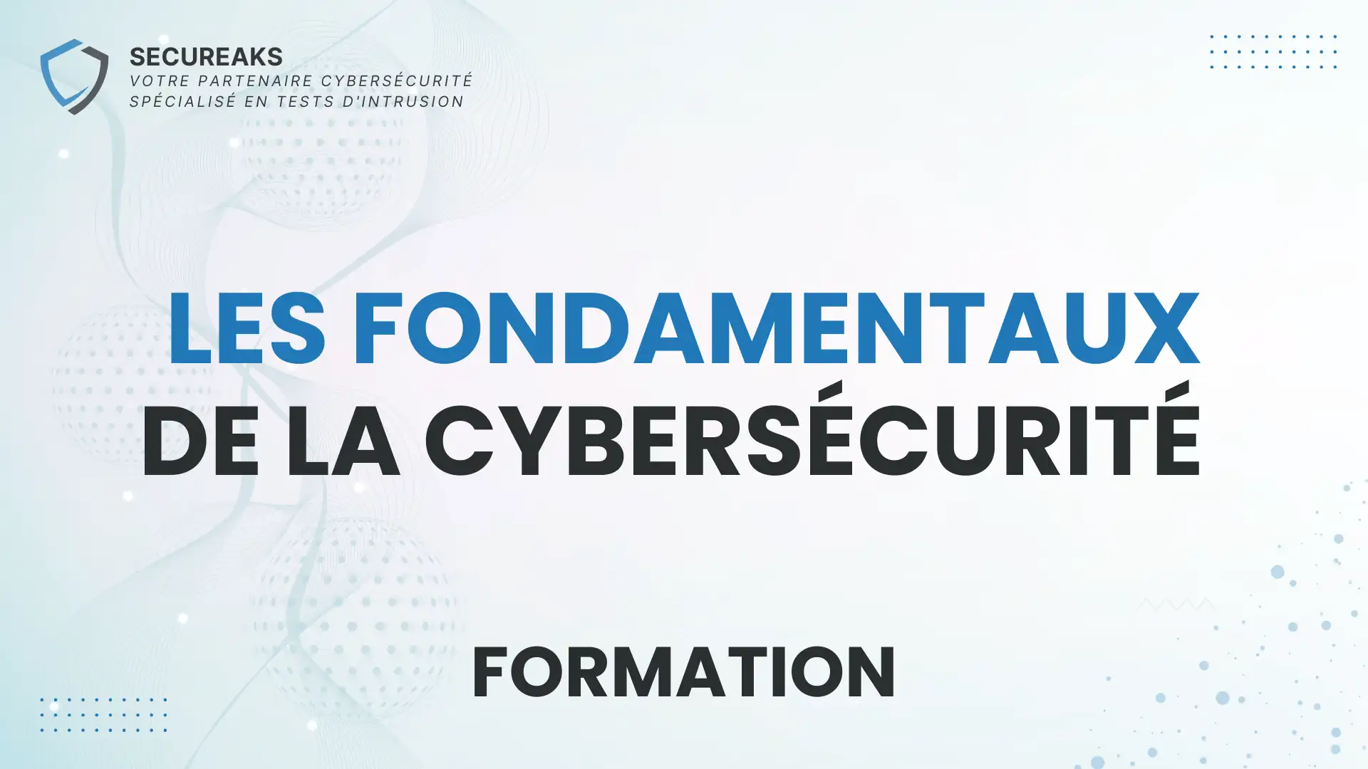 The fundamentals of cybersecurity illustration